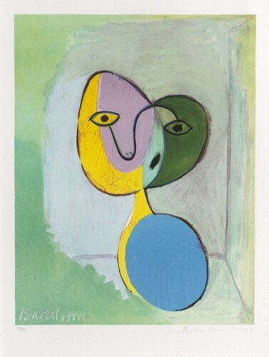Figure (Portrait of Marie Therese Walter) by Pablo Picasso, 版畫 for Sale on Singulart