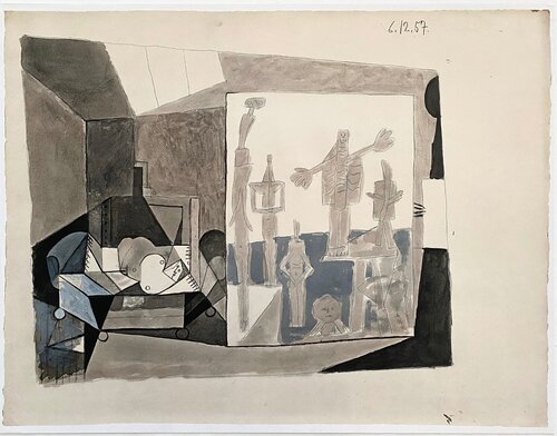 La chute d'Icare, 6.12.57 by Pablo Picasso, Print for Sale on Singulart