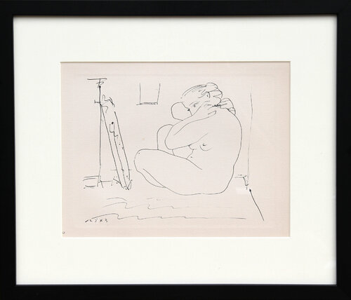 Nude Model, Plate 5 by Pablo Picasso, Print for Sale on Singulart