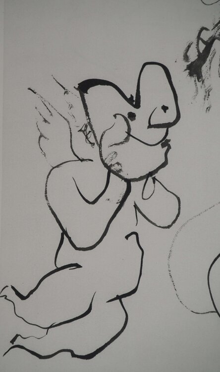 La danse avec un ange Pablo Picasso