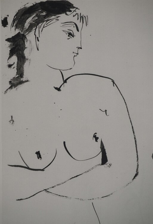 La muse nonchalante Pablo Picasso