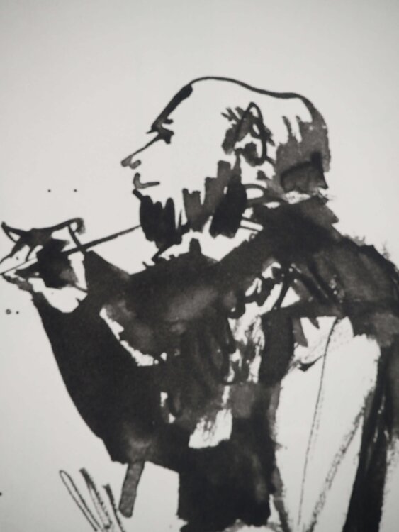 L'artiste à la cape Pablo Picasso