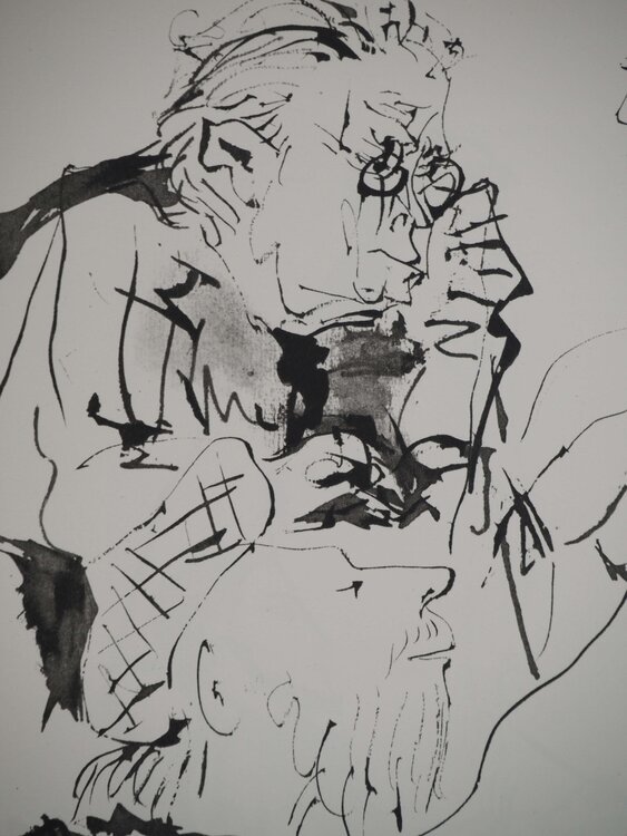 Artiste, modèle et amateur d'art Pablo Picasso