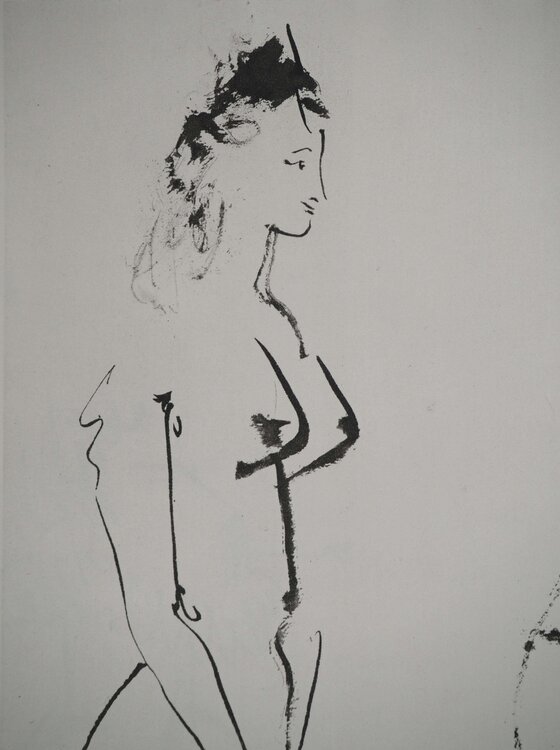 La courtisane et le vieil homme Pablo Picasso