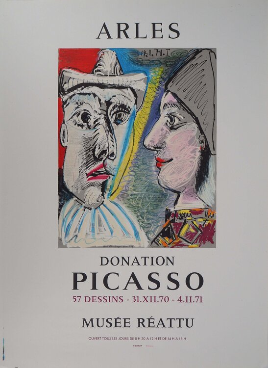 Pierrot et arlequin Pablo Picasso