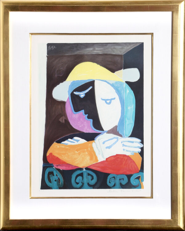Femme au Balcon, 18-A Pablo Picasso