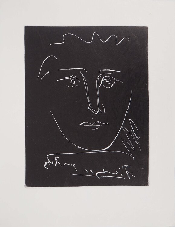Visage pour Roby Pablo Picasso