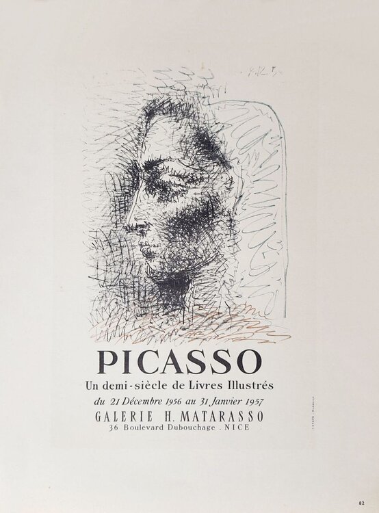 AF 1957 - Galerie Matarasso Pablo Picasso