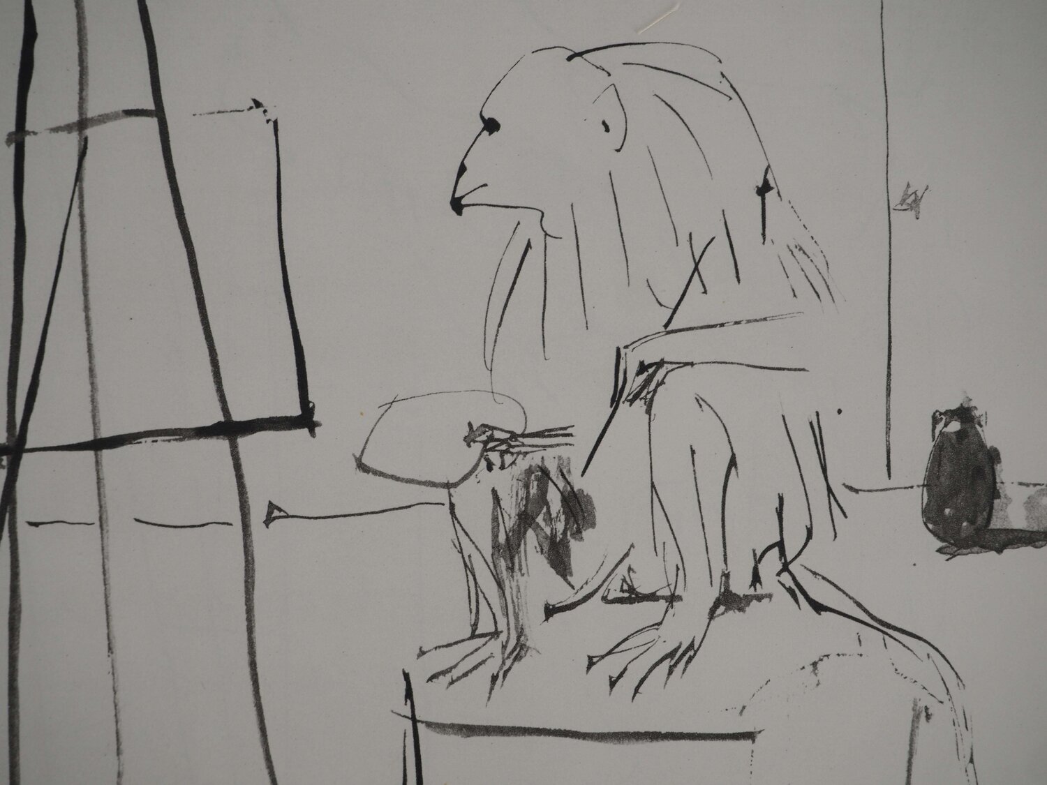 Métamorphose en singe de l'artiste Pablo Picasso Druck zu verkaufen