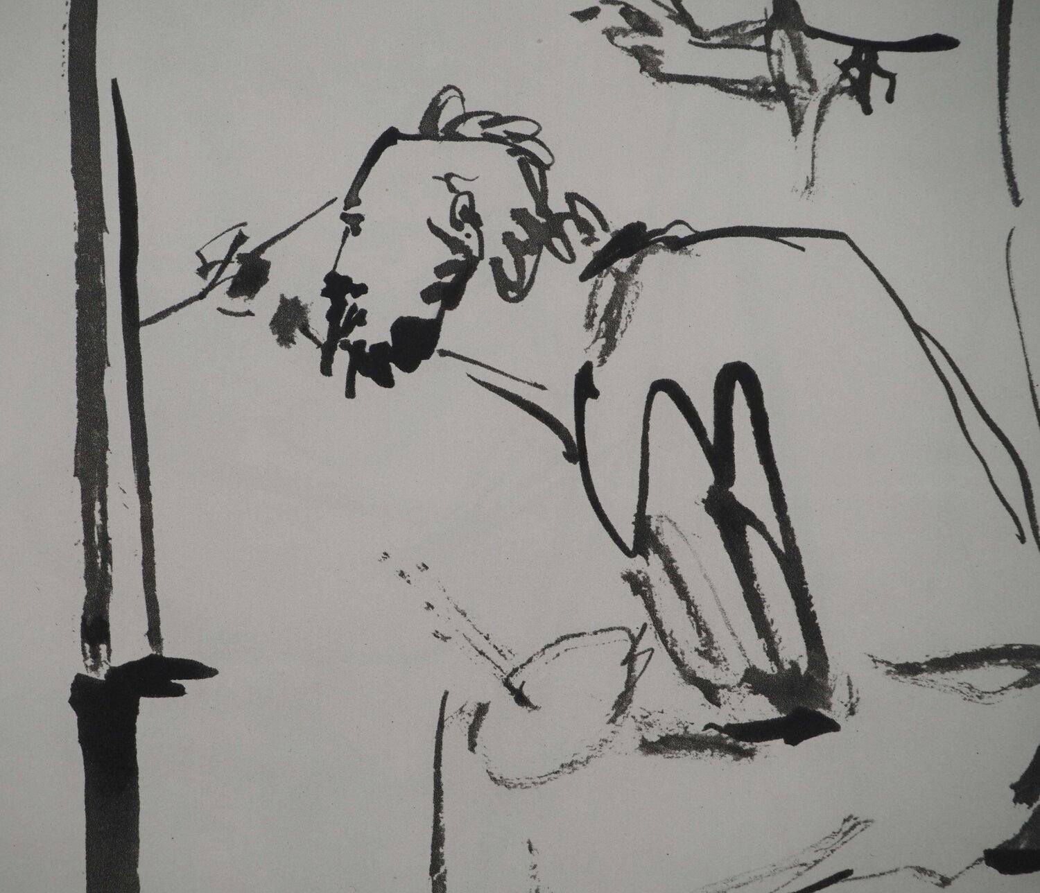 Le peintre à Vallauris Pablo Picasso Druck zu verkaufen