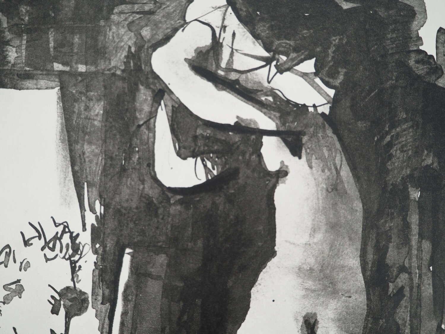 Le modèle dans la pénombre Pablo Picasso Druck zu verkaufen