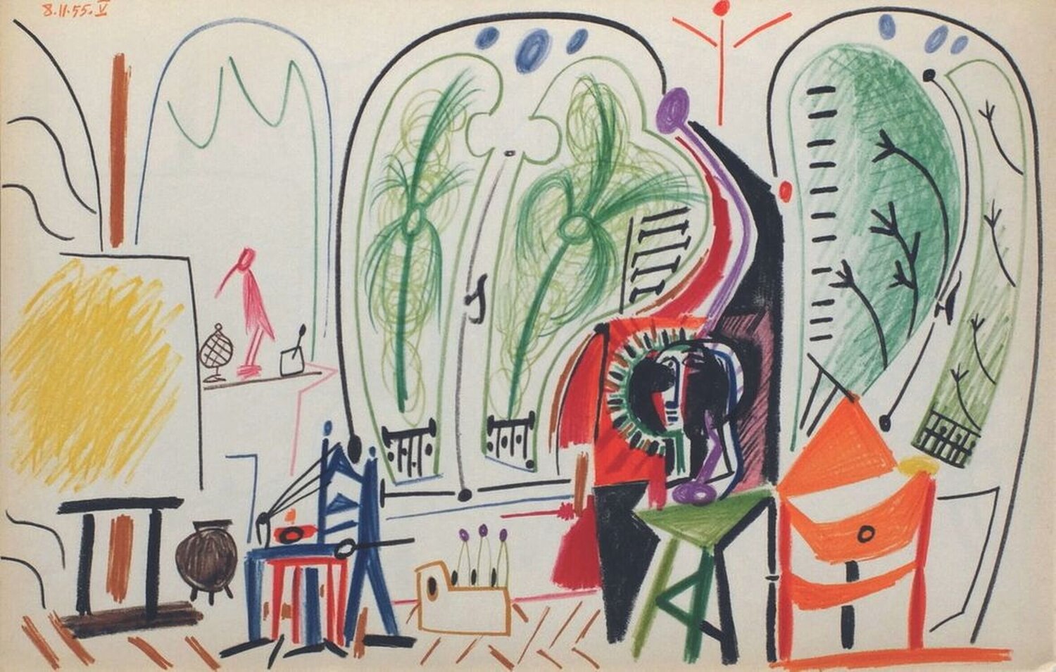 Carnet de Californie 31 Pablo Picasso Druck zu verkaufen