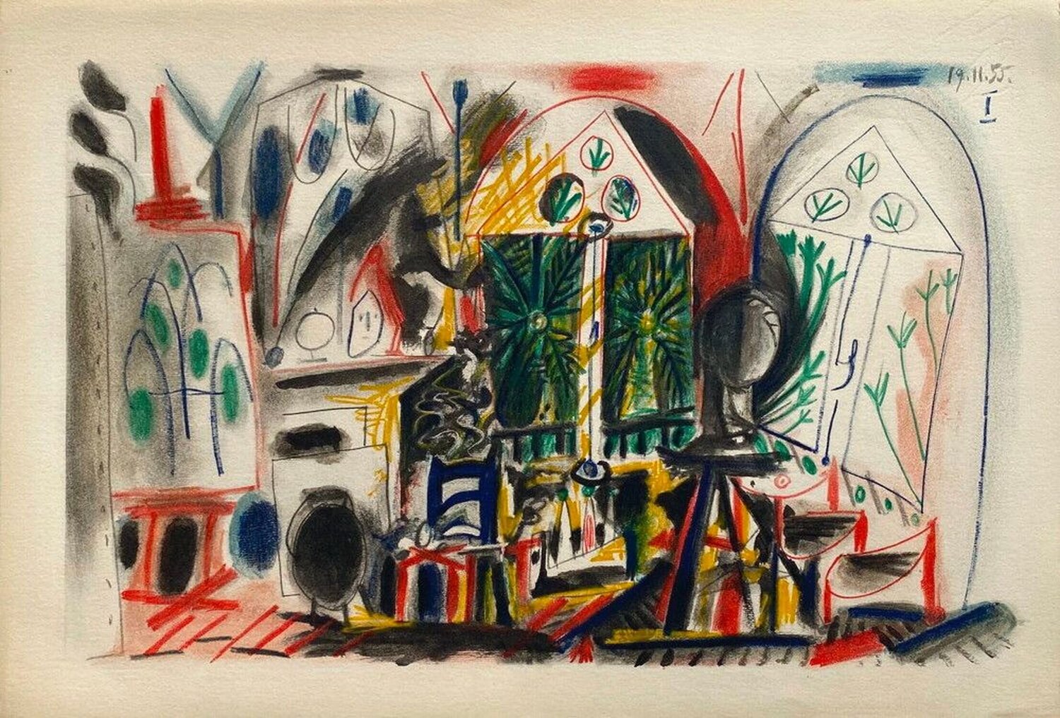 Carnet de Californie 36 (Arches) Pablo Picasso Druck zu verkaufen