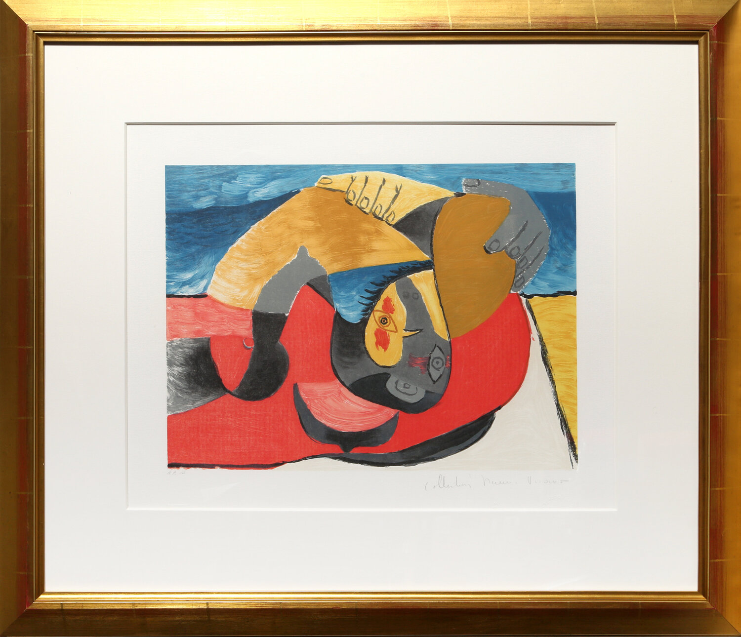 Femme Couchee Pablo Picasso Stampa in vendita