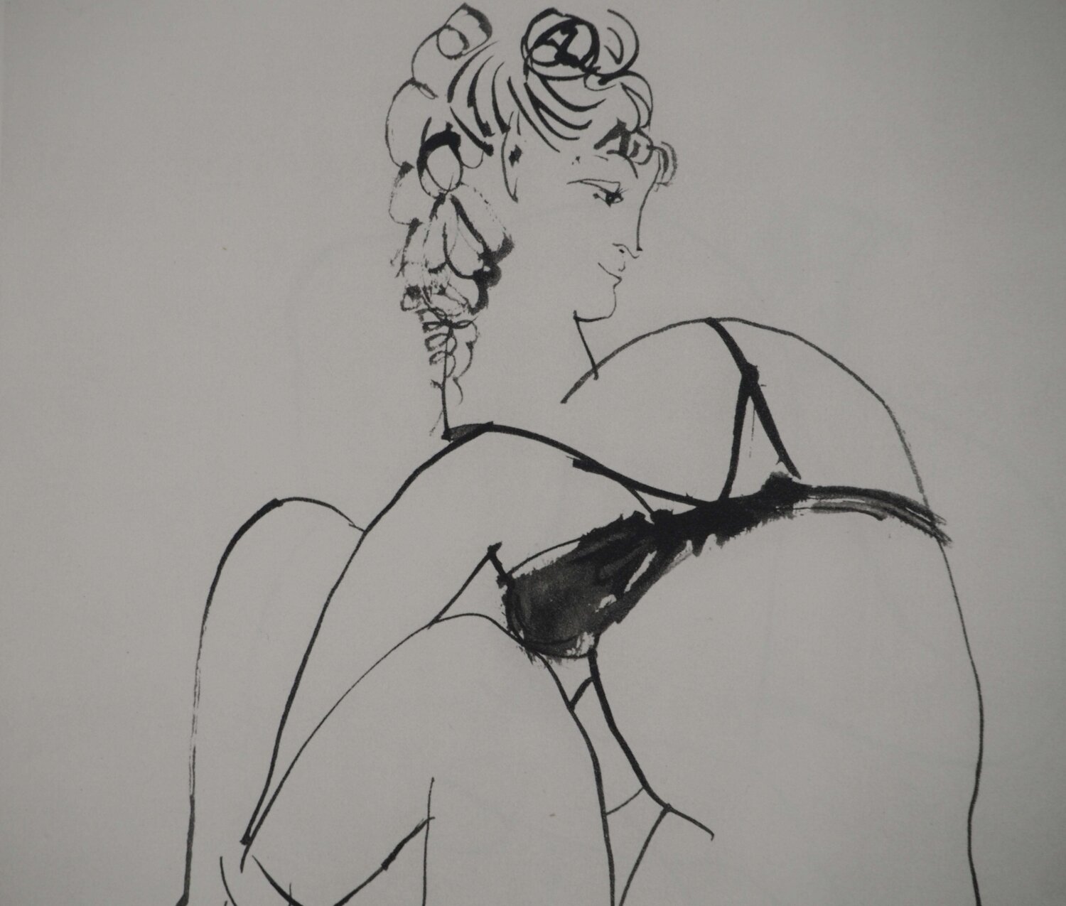 L'Arlequin et sa partenaire Pablo Picasso Druck zu verkaufen