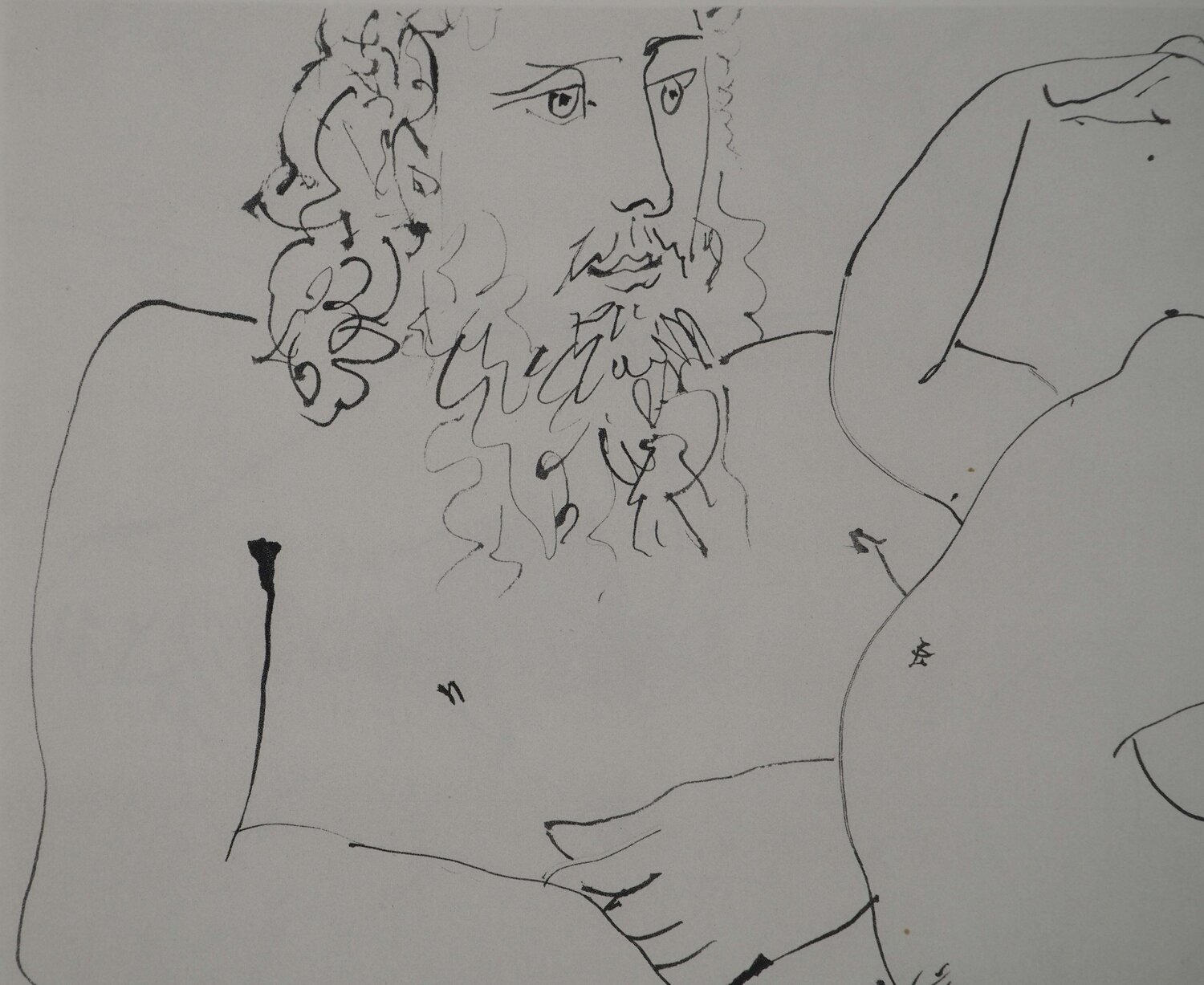 La séduction Pablo Picasso Druck zu verkaufen