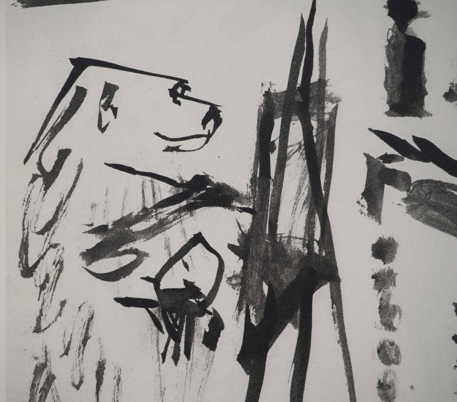 L'artiste en singe Pablo Picasso Stampa in vendita