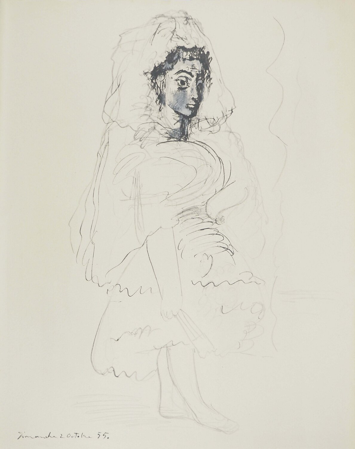 Portrait de Jacqueline Pablo Picasso Impresión en venta