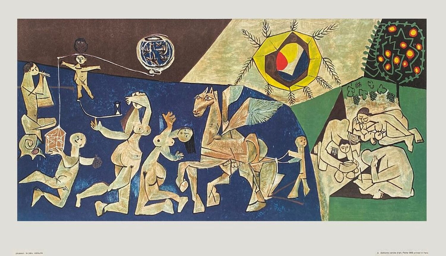 La Paix - Vallauris Pablo Picasso Stampa in vendita