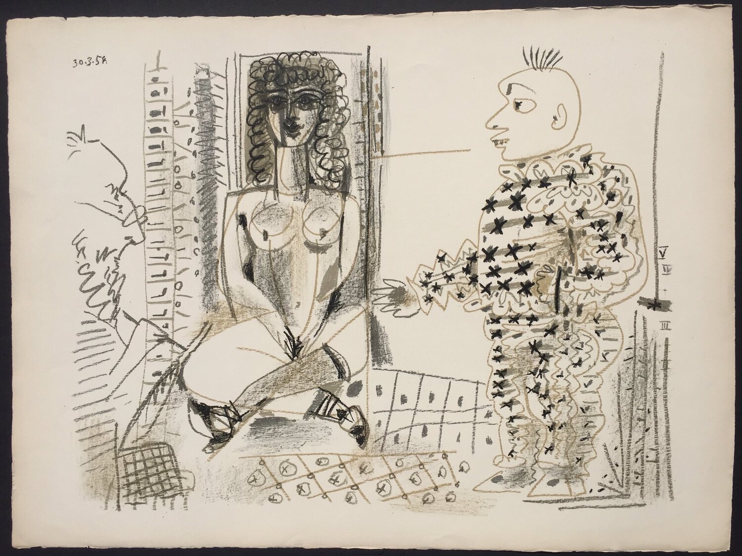 Le Peintre et son Modele (B 765) Pablo Picasso Druck zu verkaufen