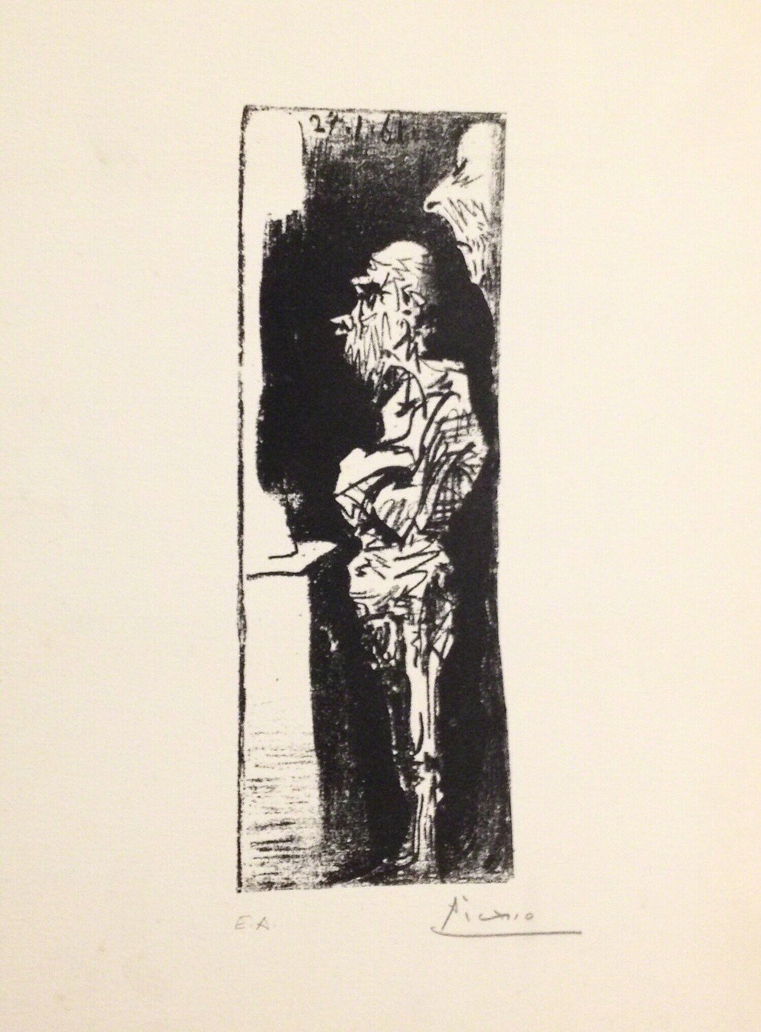 Espectadores Pablo Picasso Print for sale
