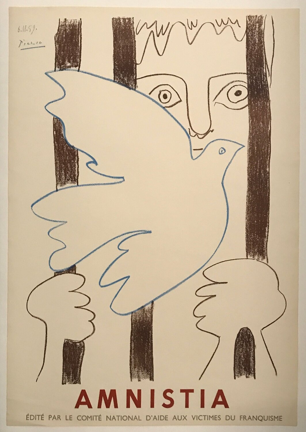 Amnistia Pablo Picasso Print for sale