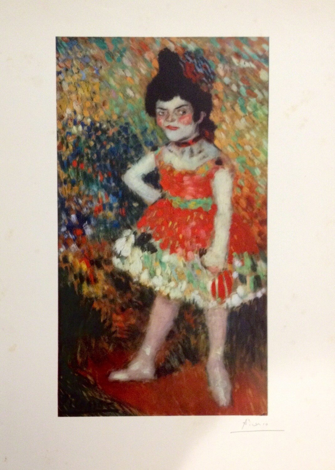 Danseuse naine Pablo Picasso Stampa in vendita