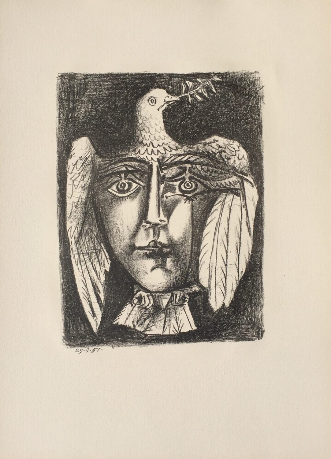 Le Visage de la Paix (B. 687) Pablo Picasso Druck zu verkaufen