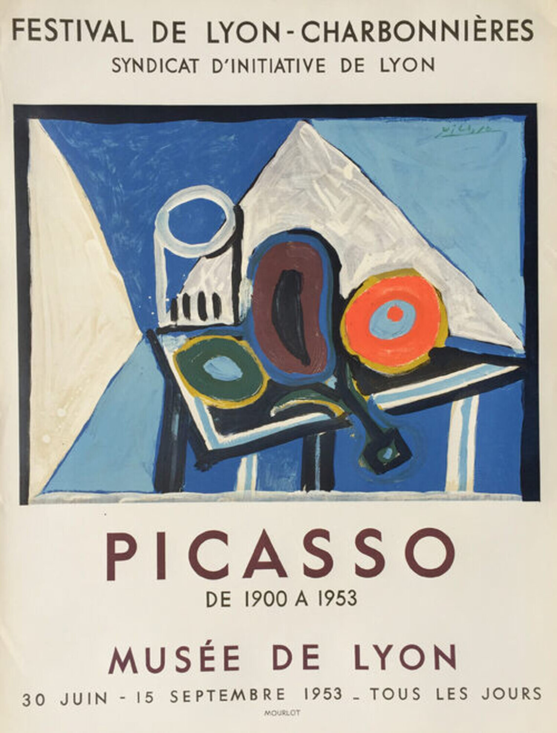 Festival de Lyon - Charbonnieres Pablo Picasso Druck zu verkaufen