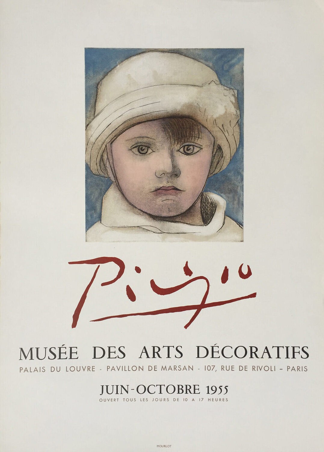 Musee des Arts Decoratifs Pablo Picasso Stampa in vendita