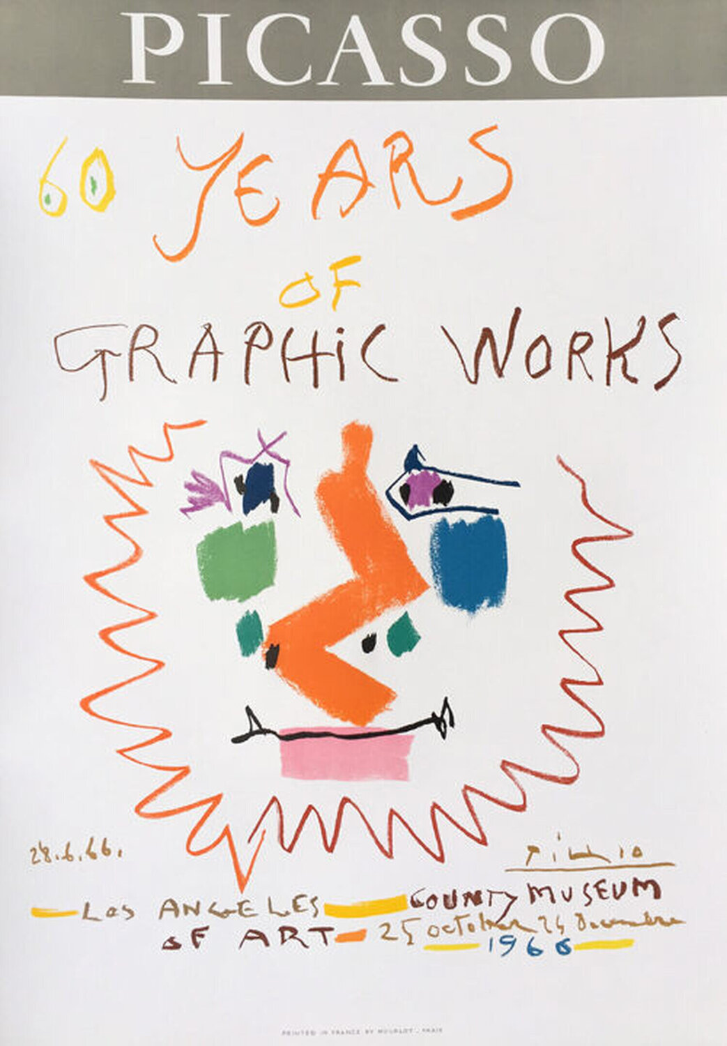 LACMA - 60 Years of Graphic Works Pablo Picasso Druck zu verkaufen