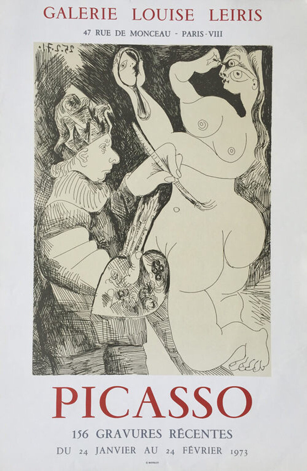 156 Gravures Recentes Pablo Picasso Afdruk te koop