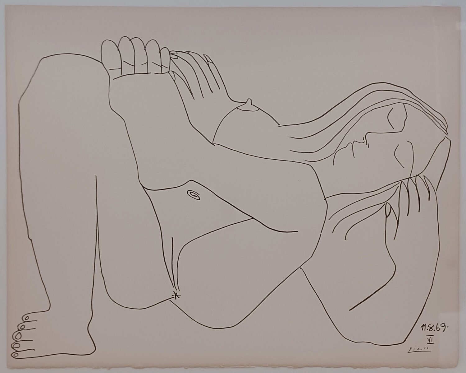 Couples and female nudes VI Pablo Picasso Druck zu verkaufen
