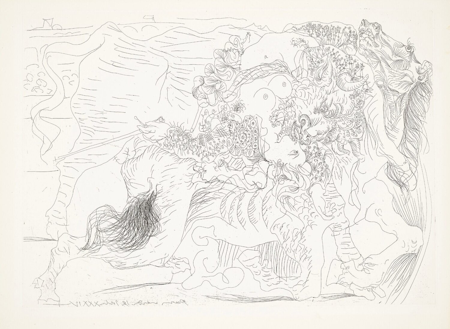 Femme Torero I Pablo Picasso Druck zu verkaufen