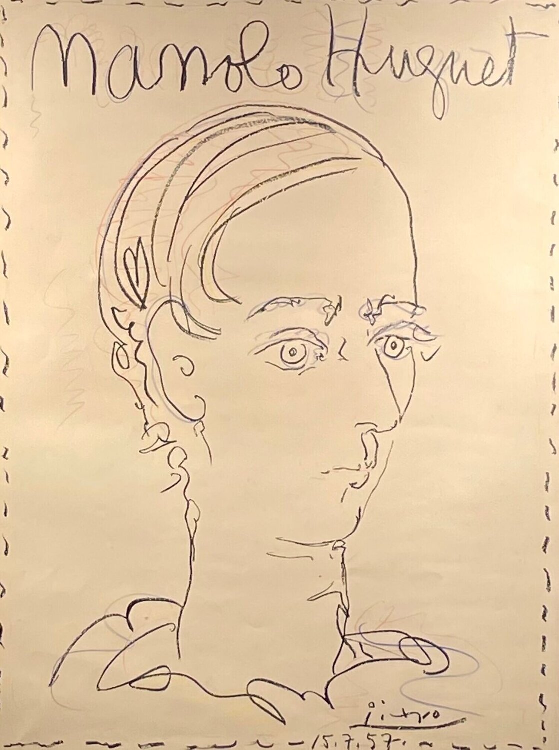 Manolo Hugnet Pablo Picasso Afdruk te koop