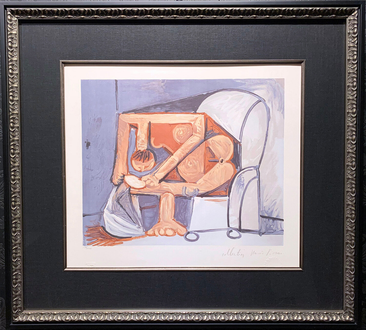 Femme a la Toilette Pablo Picasso Stampa in vendita