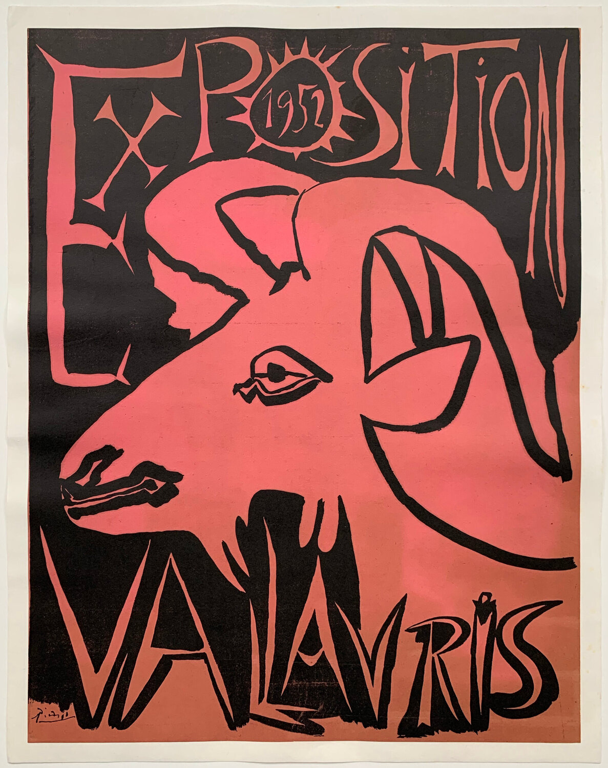 Exposition 1952 Vallauris by Pablo Picasso (1952) : Print