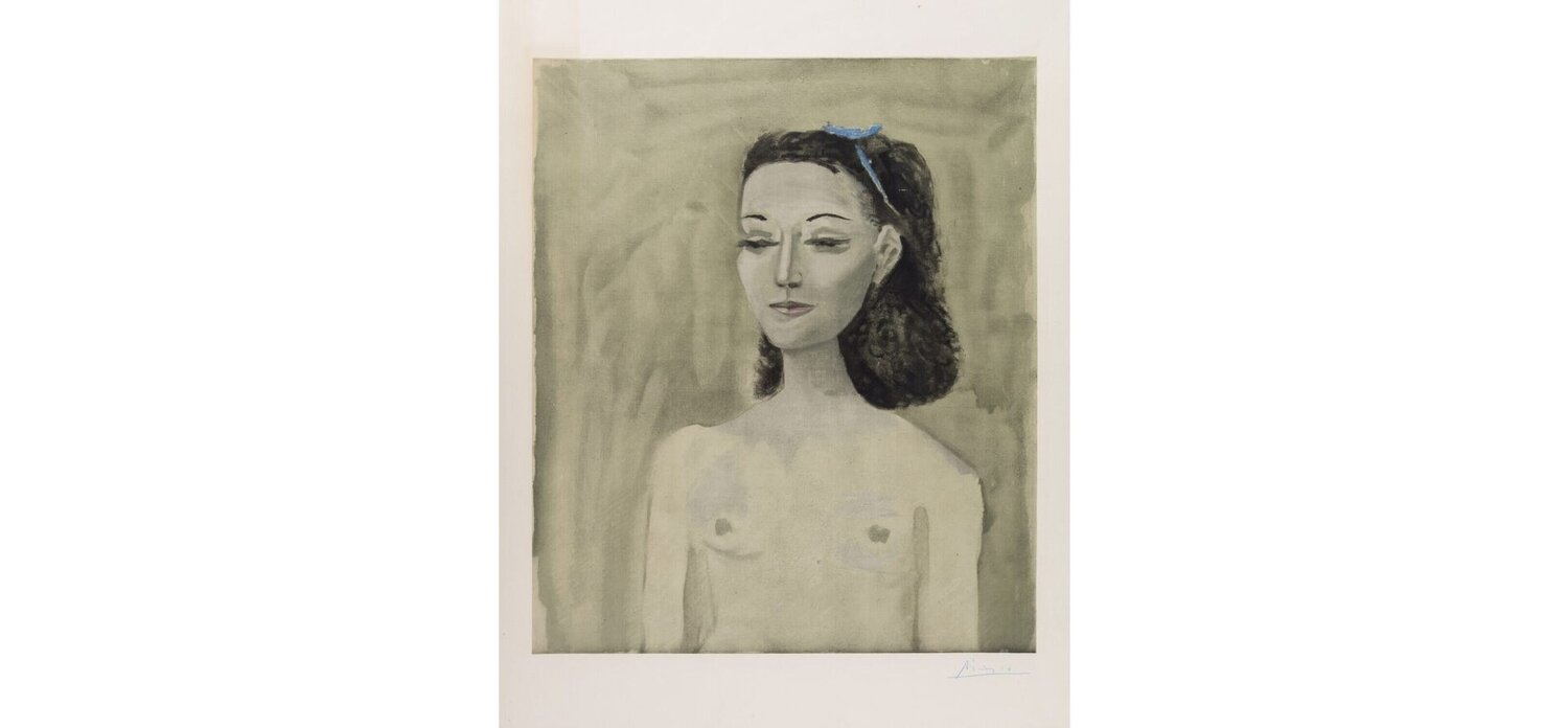 Potrait of Nusch Éluard Pablo Picasso Druck zu verkaufen