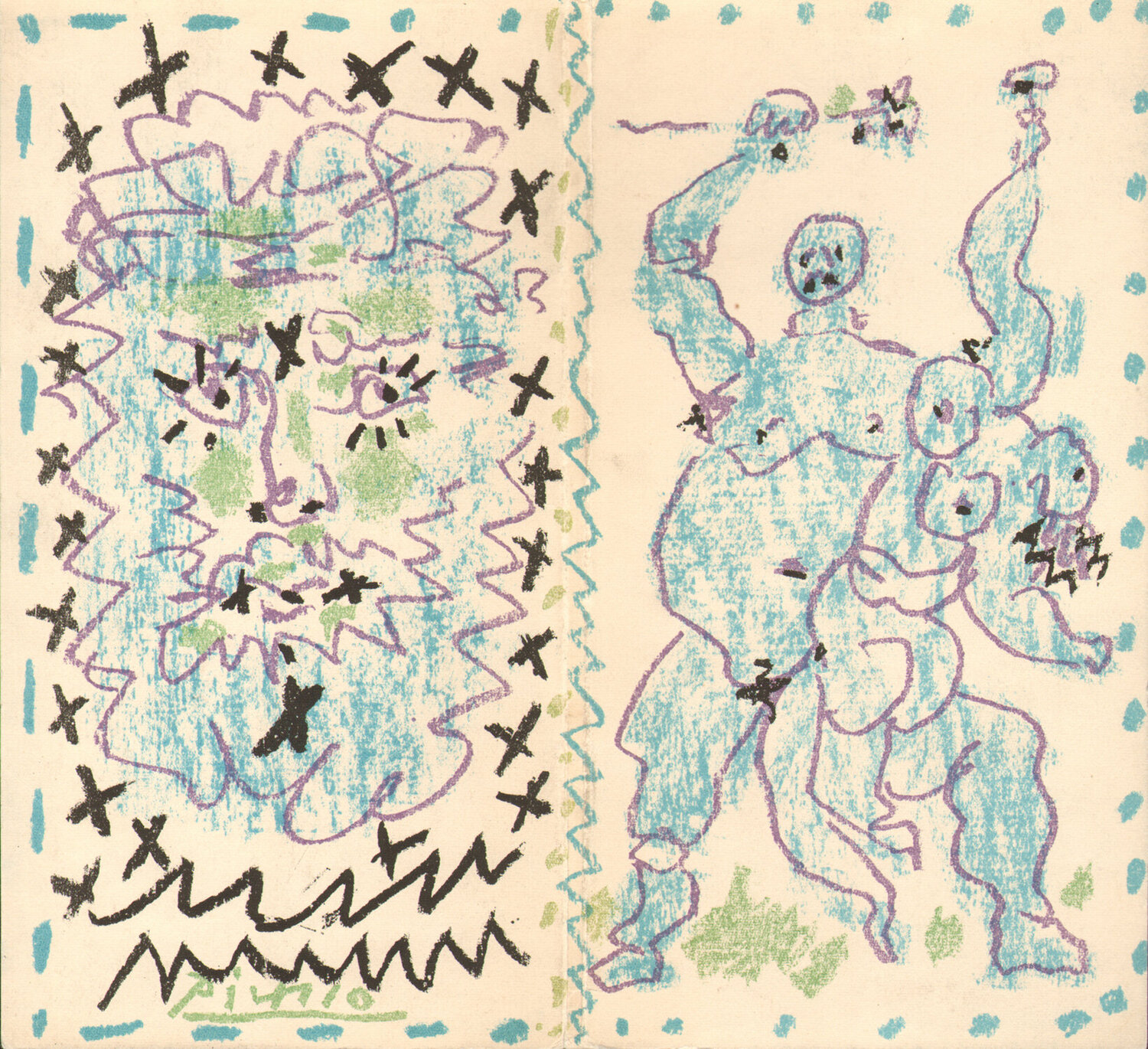 Couverture pour un Catalogue Pablo Picasso Stampa in vendita