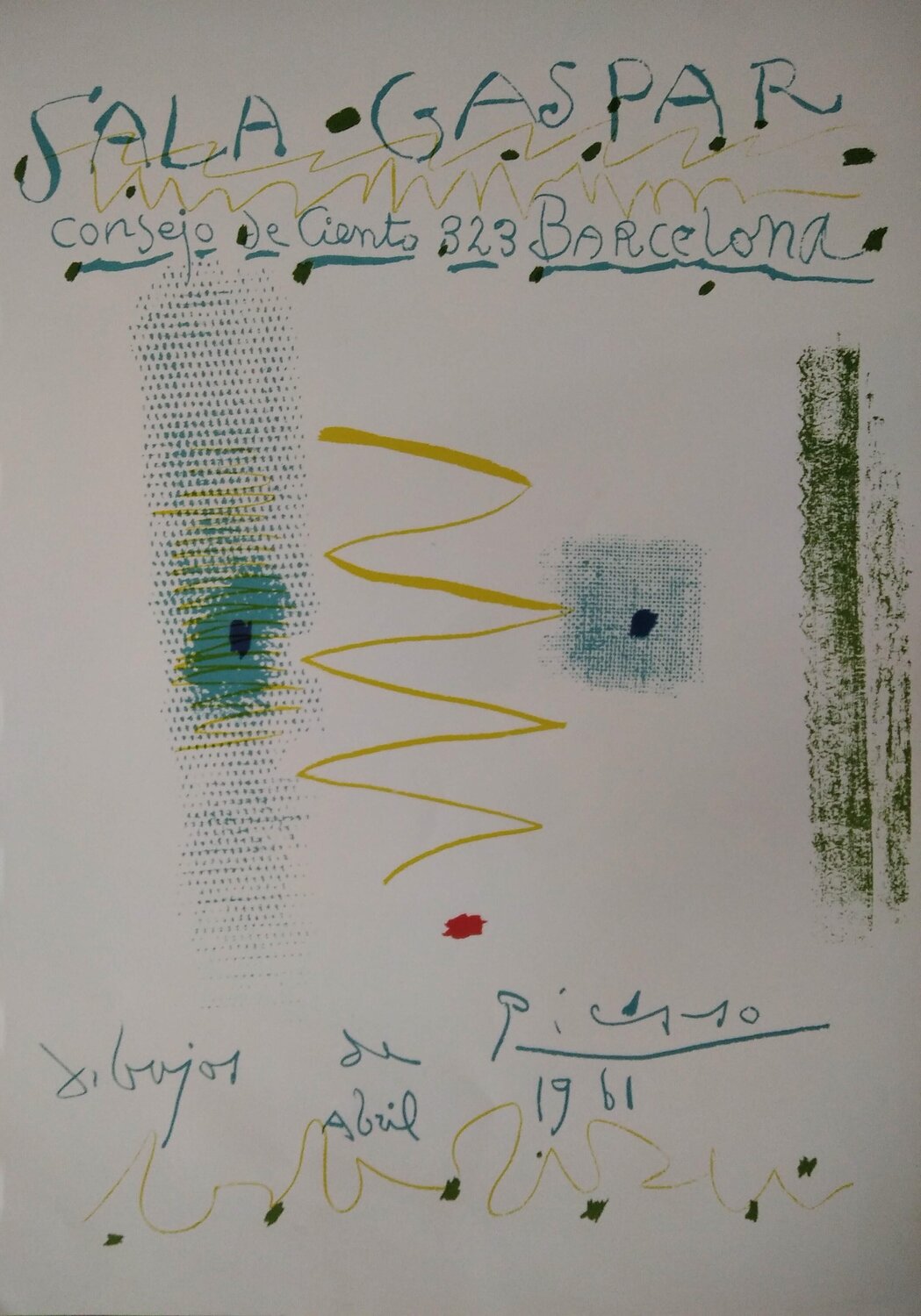 Sala Gaspar - dibujos de Picasso Pablo Picasso Druck zu verkaufen