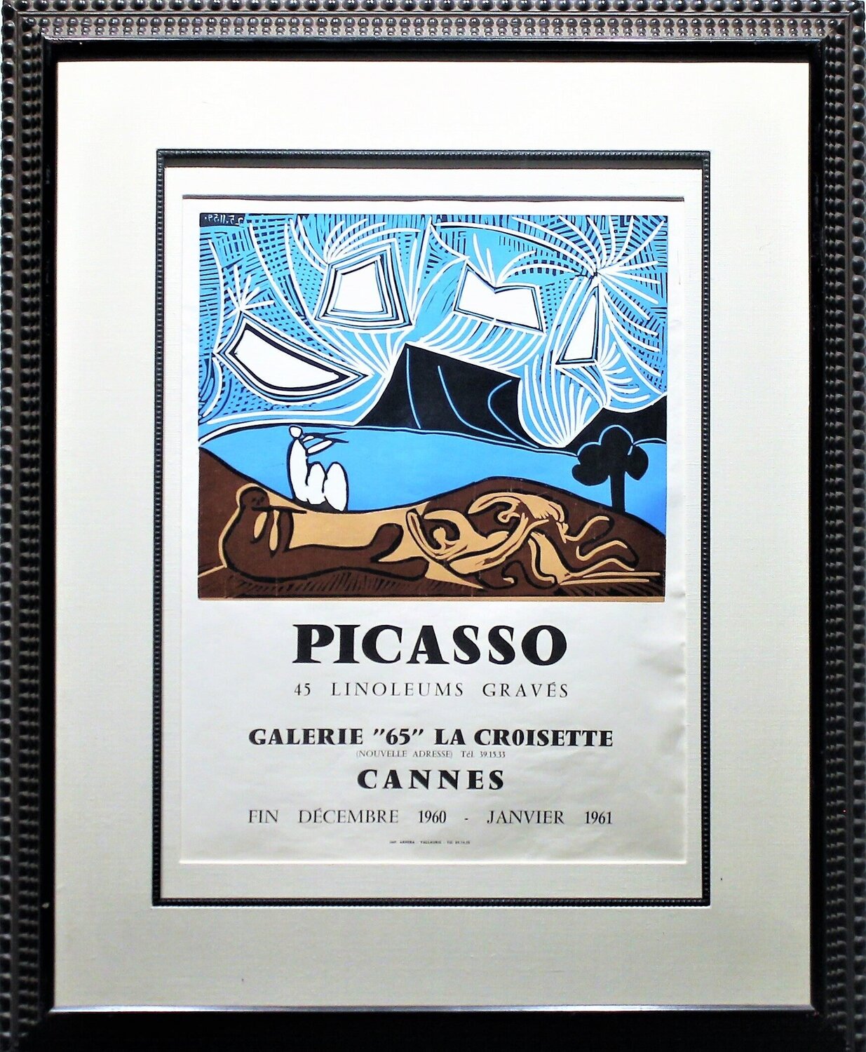 Picasso-45 Linocuts Pablo Picasso Stampa in vendita