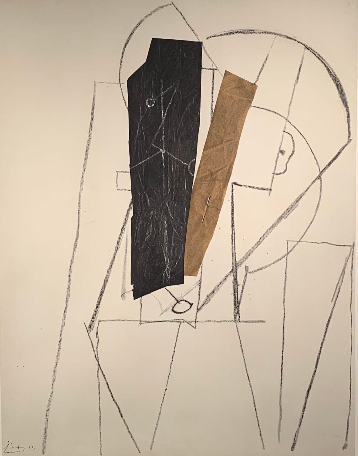 Tete D'homme Pablo Picasso Stampa in vendita
