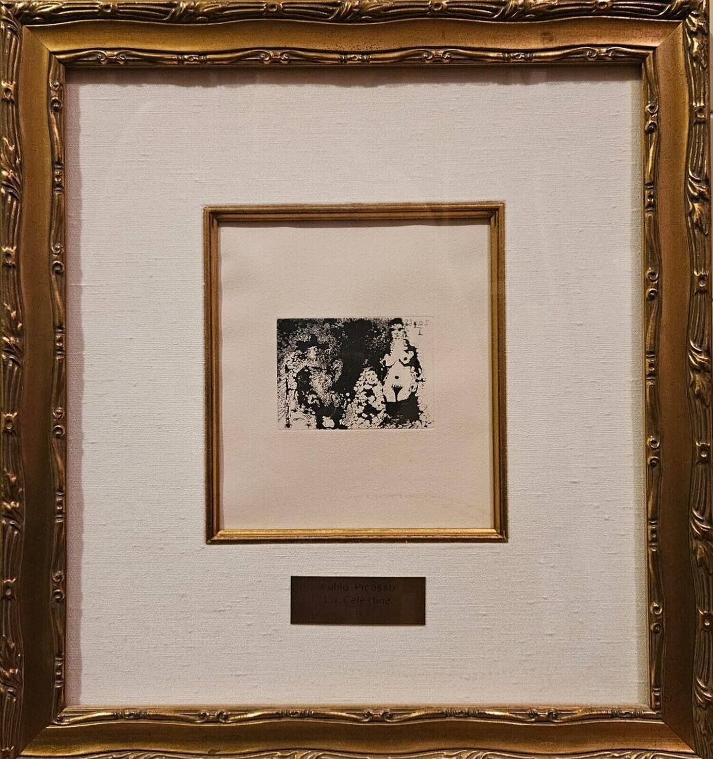 La Celestine Suite, Plate 10 Pablo Picasso Stampa in vendita