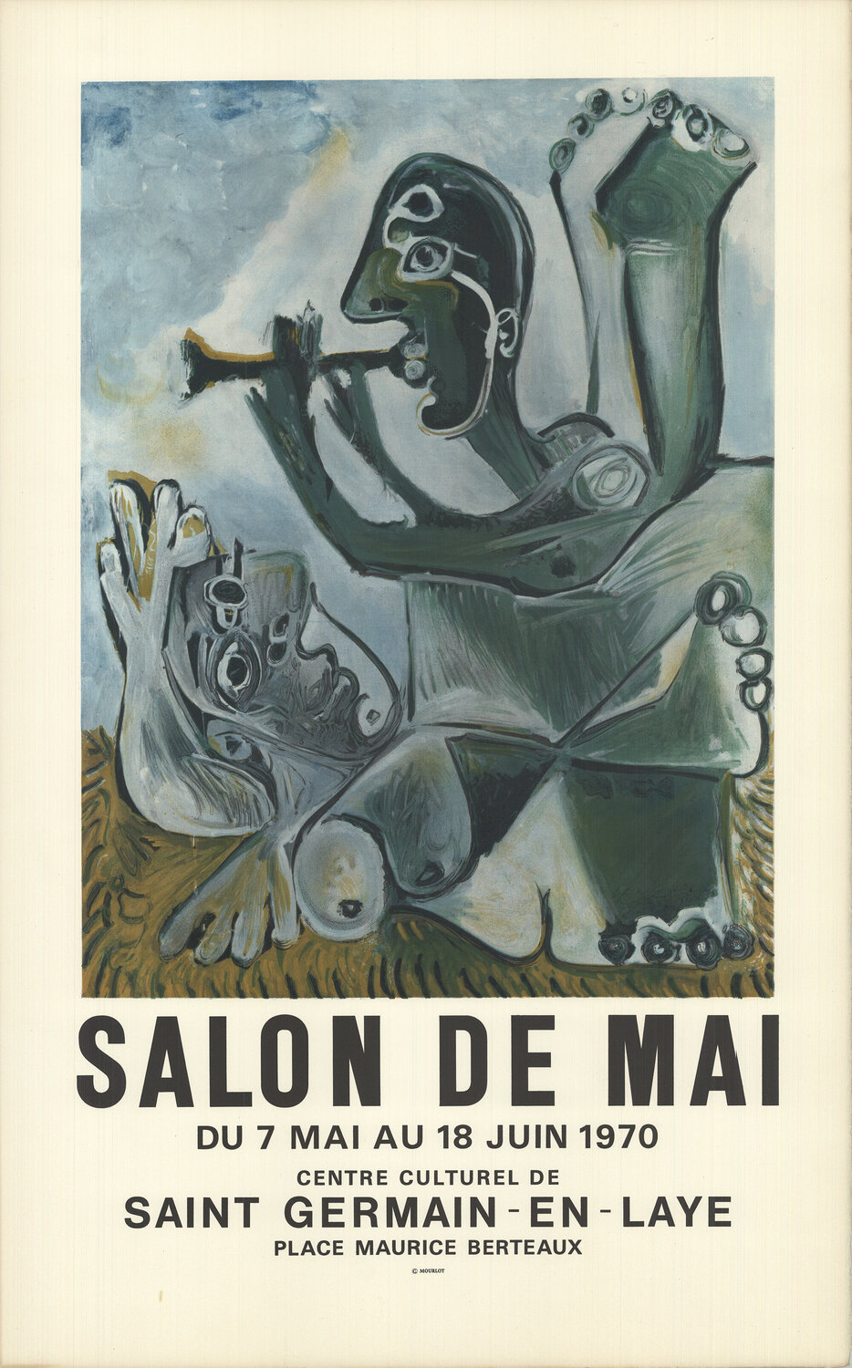 Salon de Mai Pablo Picasso Afdruk te koop