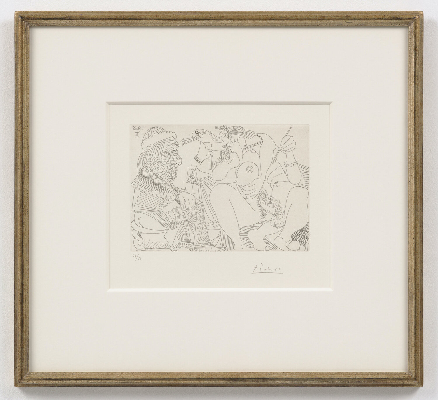 347 Series: No. 311, September 4, 1968 II Pablo Picasso Druck zu verkaufen