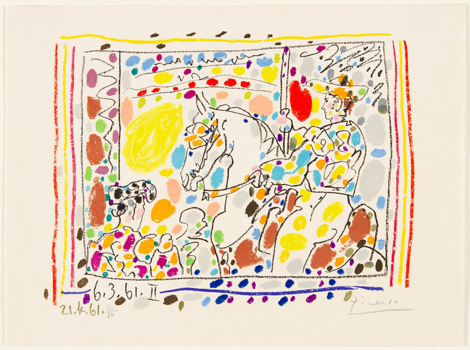 Picador II Pablo Picasso Stampa in vendita