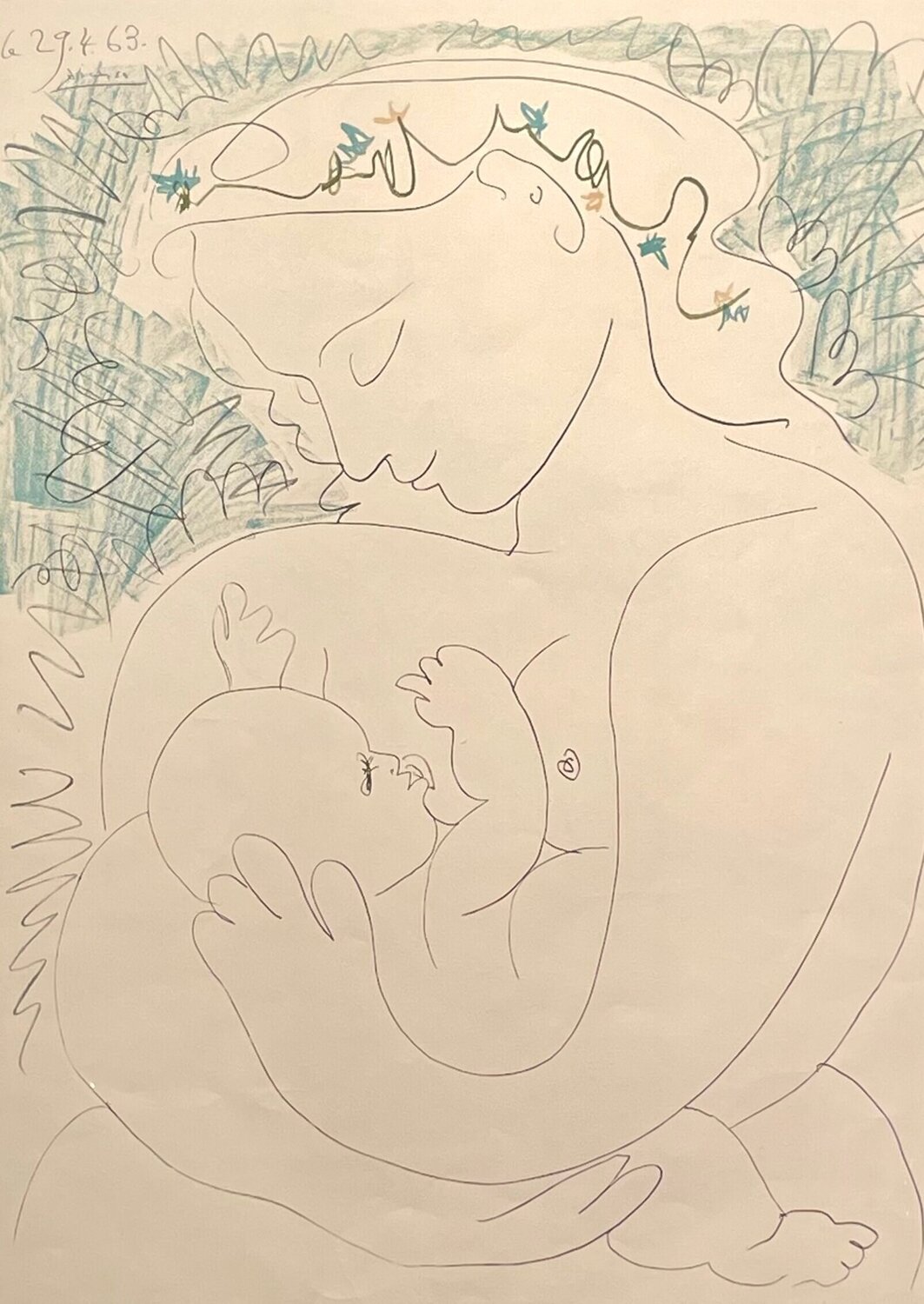 Grande Maternite Pablo Picasso Afdruk te koop