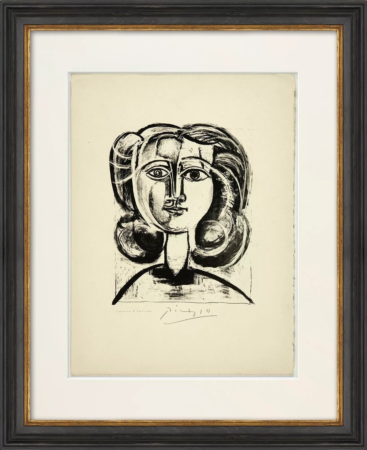 Tête de Jeune Fille Pablo Picasso Druck zu verkaufen