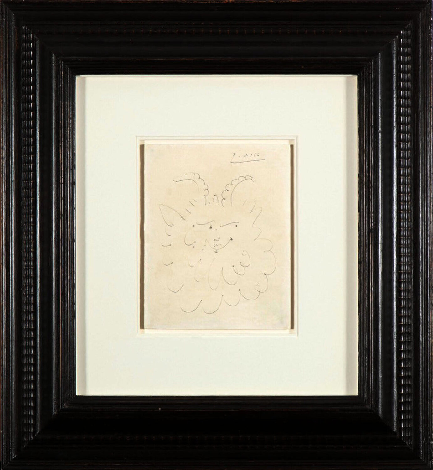 Tête de Faun Heureux Pablo Picasso Werk auf Papier zu verkaufen