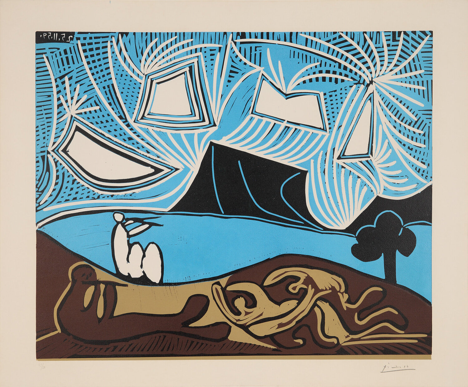 Bacchanale Pablo Picasso Print for sale
